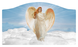 DASHELL-118-BL Angel Clouds Blue